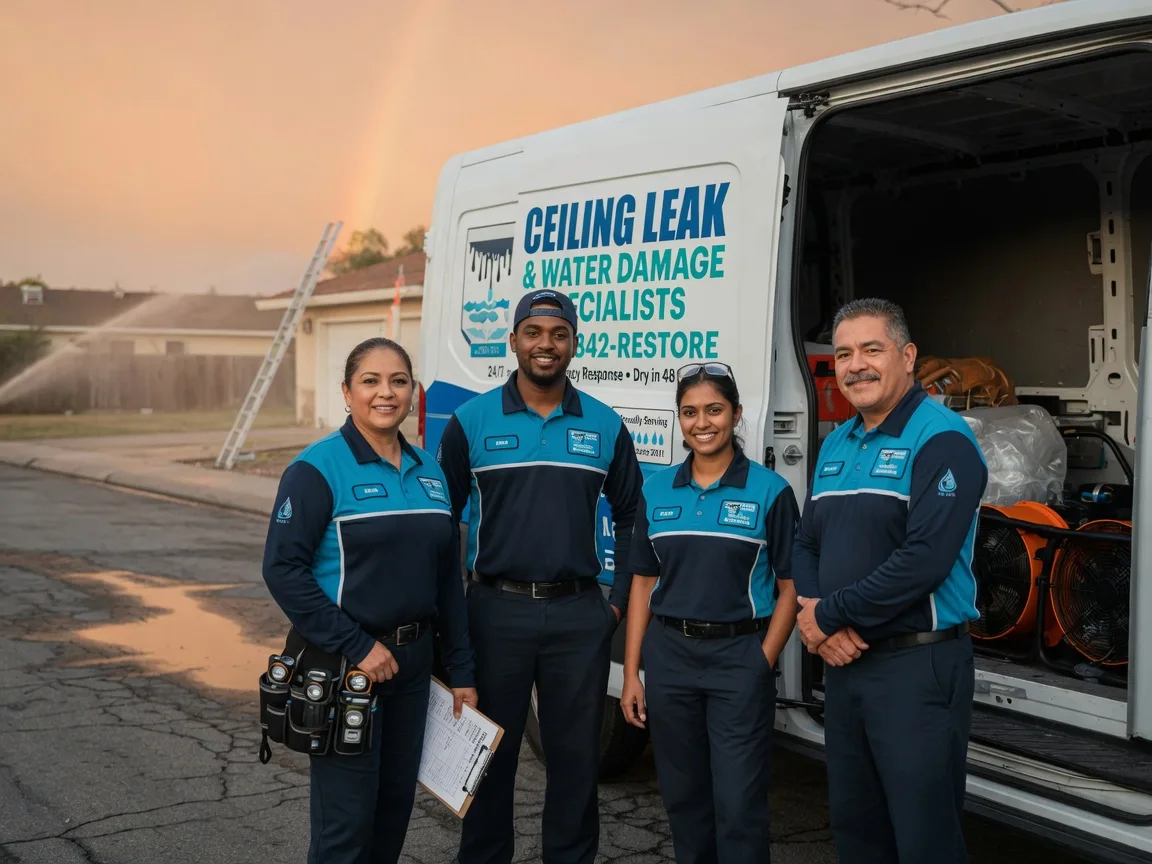 Ceiling Leak Cleanup company in New River, VA
