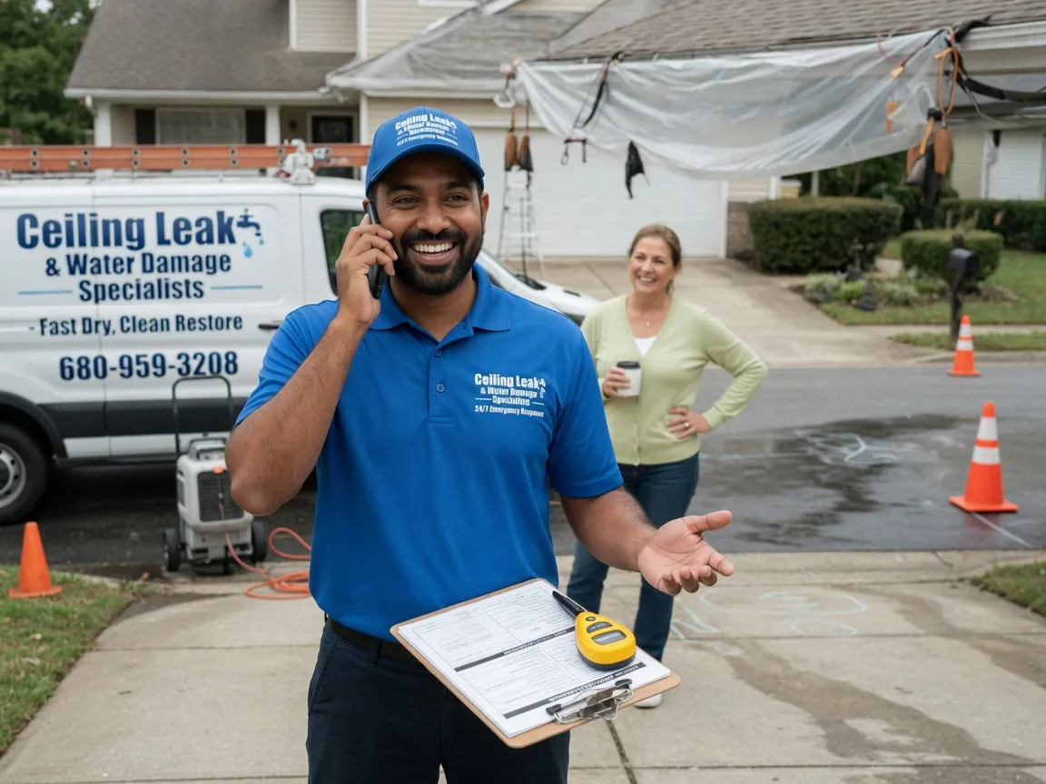 Ceiling Leak Cleanup New River, VA FAQs